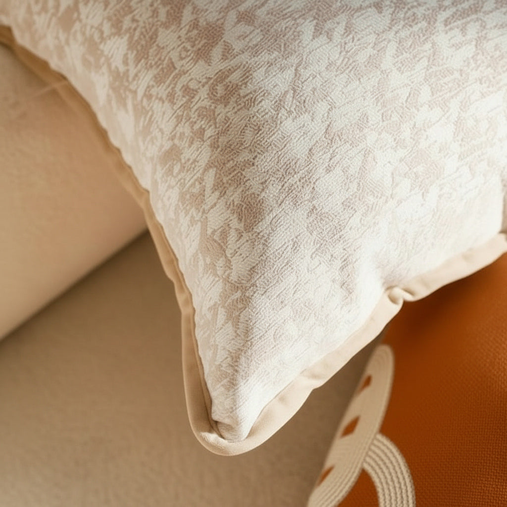 Emilia Cloud Velvet Cushion Cover - detail view | cushion cover, bedroom, home decor