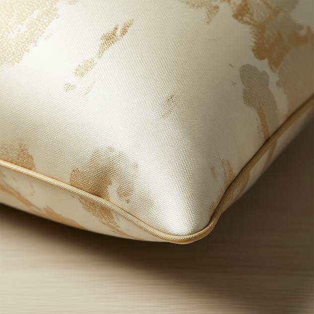 Tilda Golden Patina Cushion Cover - detail view | modern decor, throw pillow covers, geometric design