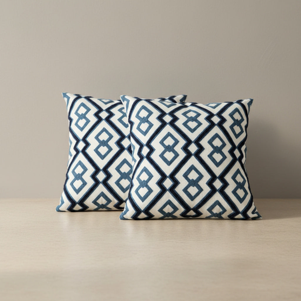 Zoe Cushion Cover - image 4 | chinese style, bedroom decor, soft fabric