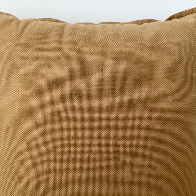 Bridget Caramel Cushion Cover - detail view | cushion cover, bedroom, modern