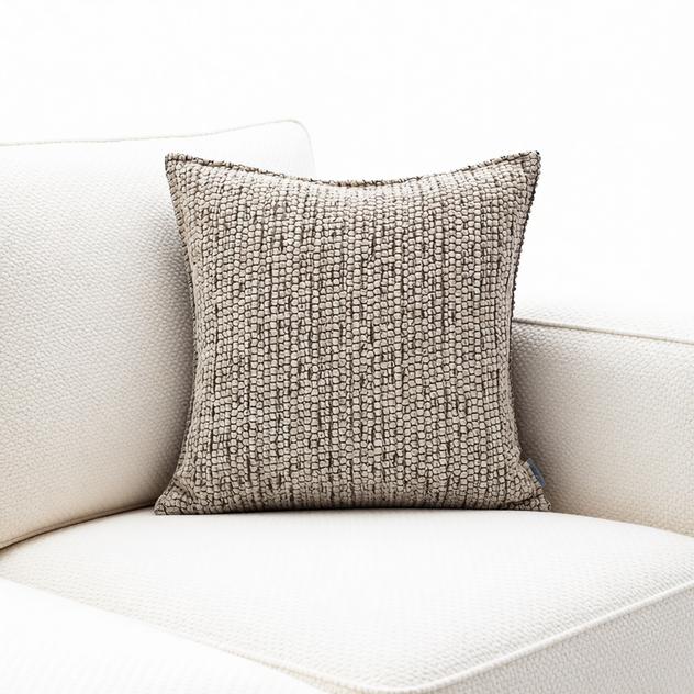 Lila Stone Mosaic Cushion Cover - lifestyle shot | pillow cover, home decor, geometric pattern