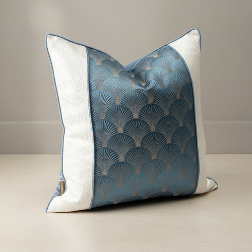 Simone Cushion in Dusty Blue, Steel Blue | living room decor, home comfort, multiple sizes