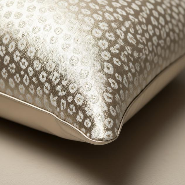 Tilda Champagne Droplets Cushion Cover - detail view | champagne, fabric, home decor