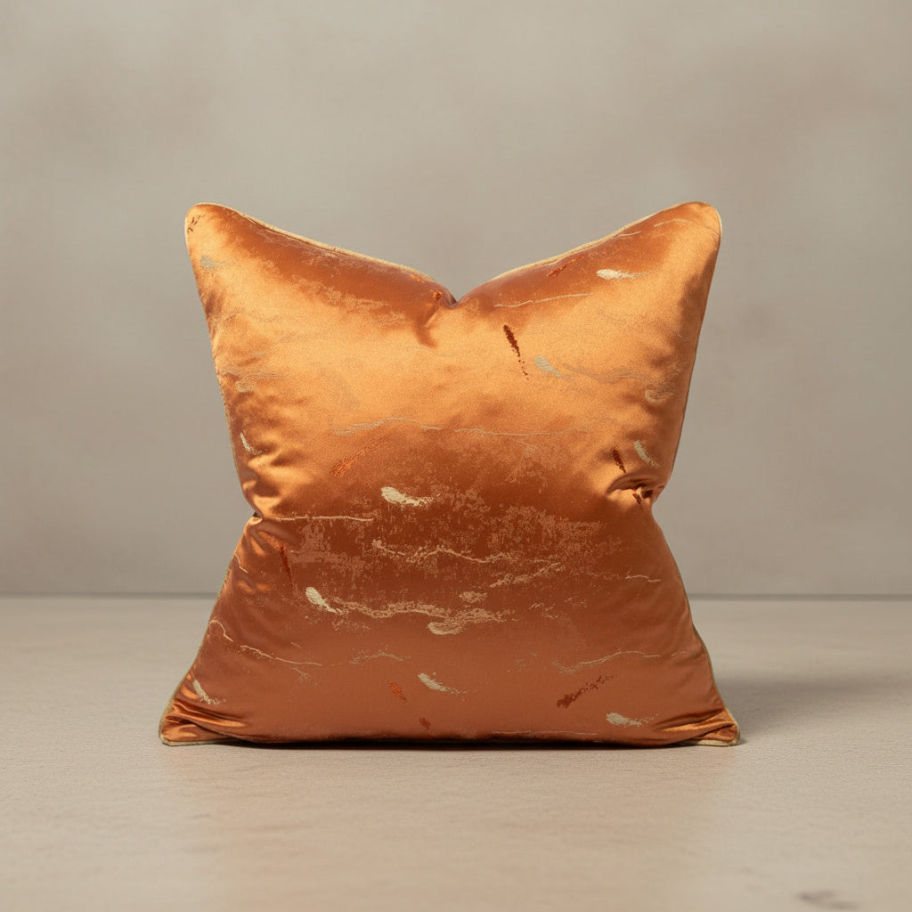 Tilda Copper Canyon Cushion Cover in Burnt Orange, Burnt Orange | home decor, cushion cover, abstract