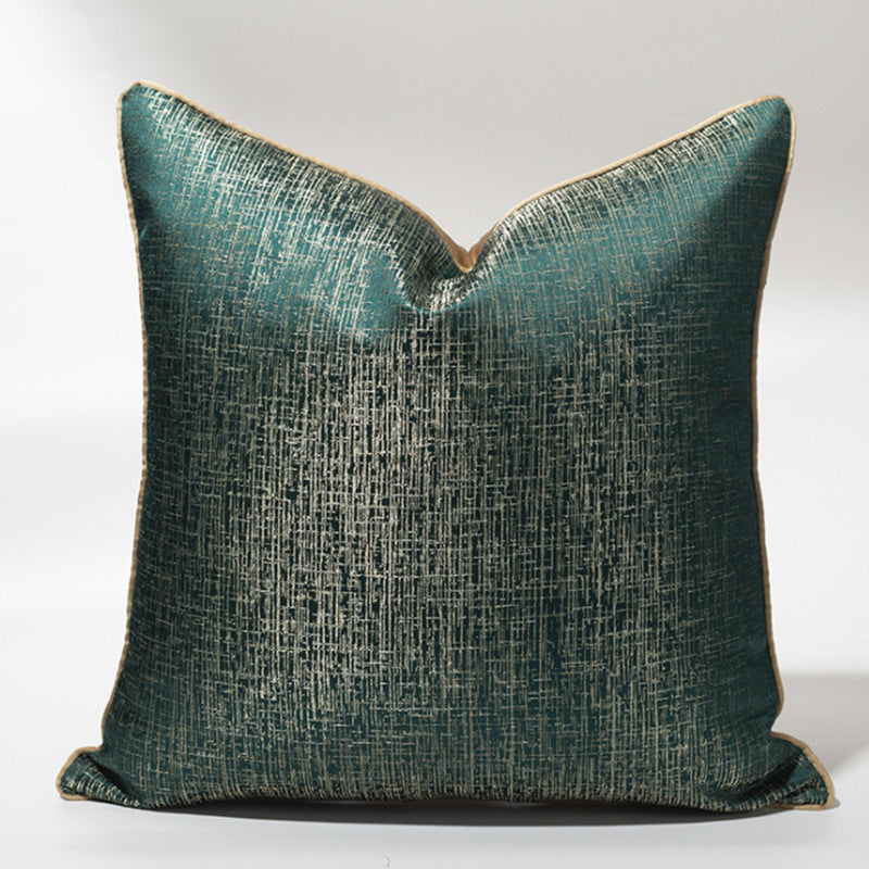Tilda Emerald Texture Cushion Cover - detail view | home decor, cushion cover, green