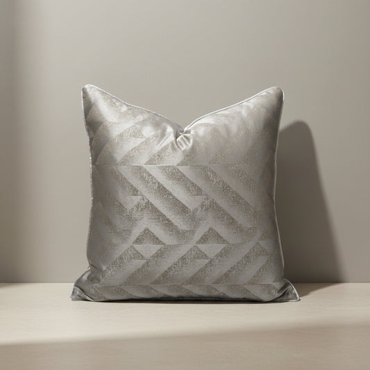 Tilda Platinum Chevron Cushion Cover in Champagne Taupe, Champagne Taupe | chevron pattern, home decor, cushion cover