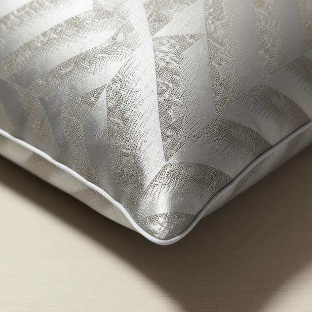 Tilda Platinum Chevron Cushion Cover - lifestyle shot | chevron pattern, home decor, cushion cover