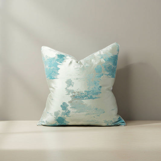 Tilda Sky Clouds Cushion Cover in Seafoam Blue, Seafoam Blue | home decor, cushion cover, living room