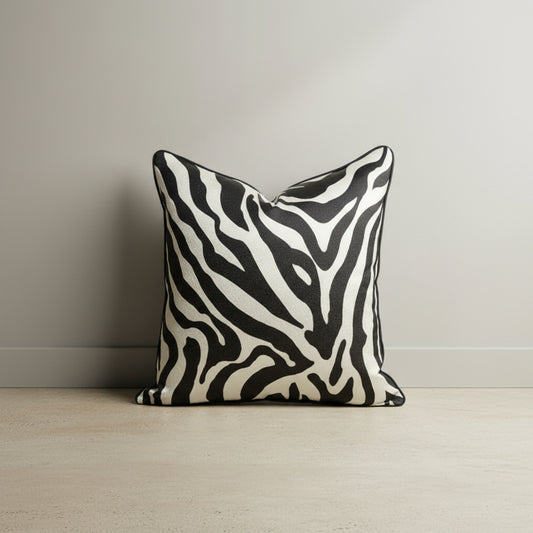 Tilda Zebra Drama Cushion Cover in Cream White, Cream White | home decor, cushion cover, pillow cover