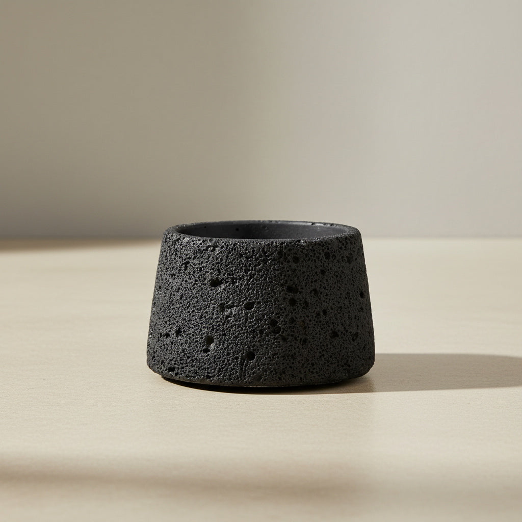 Winifred Candle - image 4 | concrete, candle accessories, scandinavian