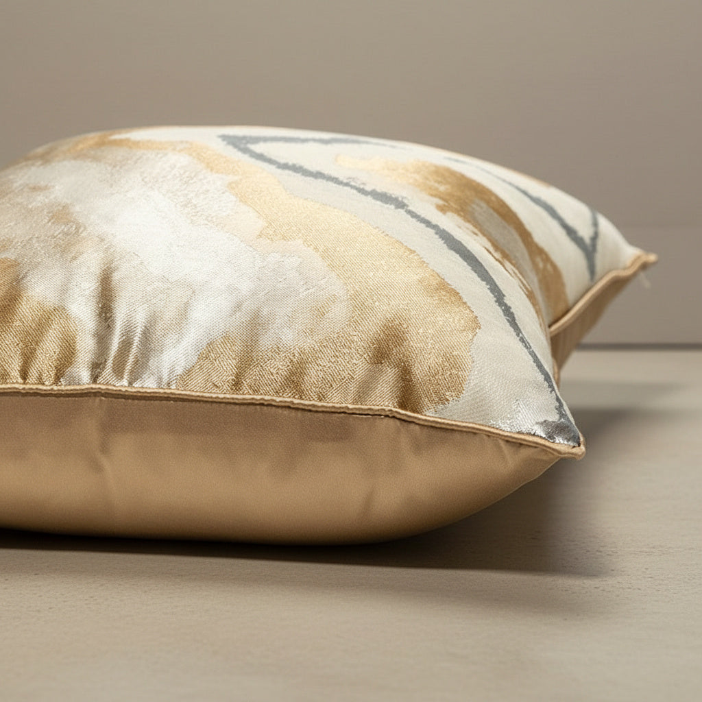 Ximena Cushion Cover - lifestyle shot | scandinavian style, abstract design, living room decor