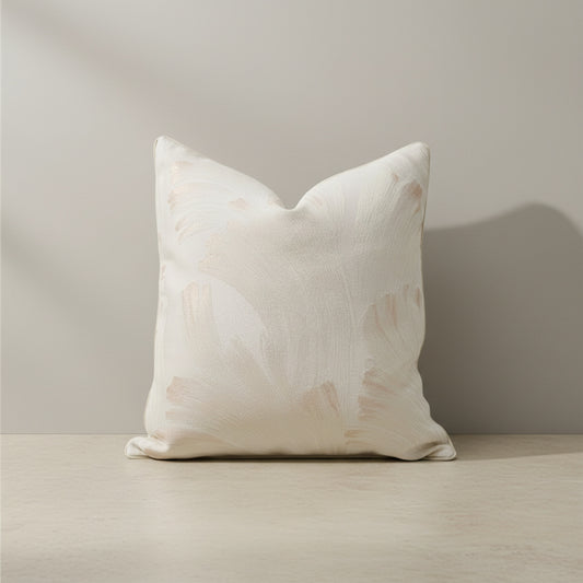 Zelda Cloud Drift Cushion Cover in Cream White | throw pillow cover, living room decor, soft fabric